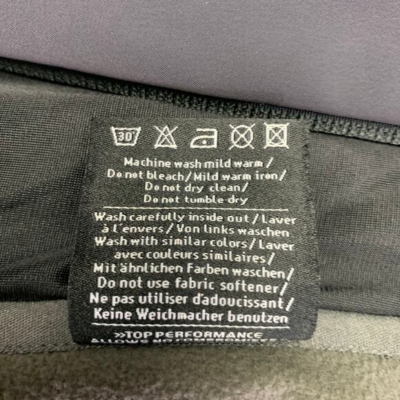 KJUS Size XL Charcoal Grey Nylon Spandex Zip Up Jacket - Picture 7 of 7